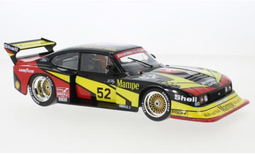 Diecast model cars Ford Capri Turbo Gr.5 No.52 Zakspeed Mampe DRM 1978 1/18 Werk83
