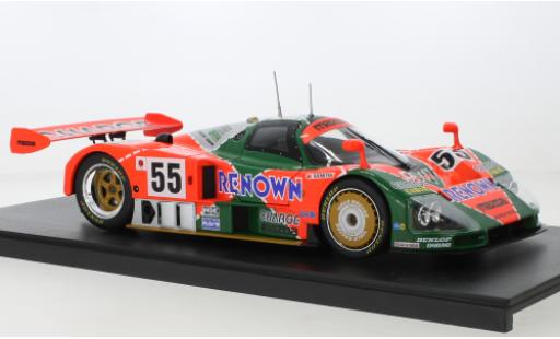 Diecast model cars Mazda 787B Base RHD No.55 speed Co. Ltd. 24h Le Mans 1991 1/18 Werk83