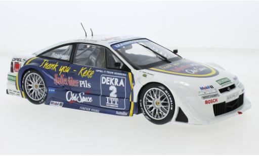 Diecast model cars Opel Calibra DTM V6 4x4 No.2 Team Rosberg Thank you Keke Hockenheim 1995 1/18 Werk83