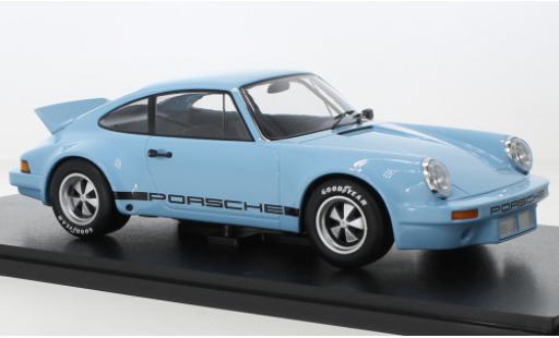 Diecast model cars Porsche 911 RSR Carrera 3.0 blue 1/18 Werk83