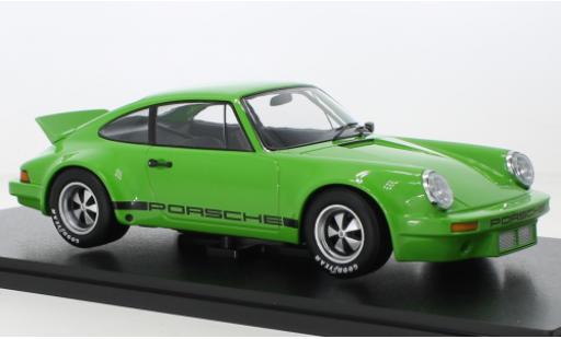 Diecast model cars Porsche 911 RSR Carrera 3.0 green 1/18 Werk83