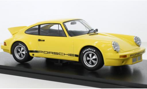 Diecast model cars Porsche 911 RSR Carrera 3.0 yellow 1/18 Werk83