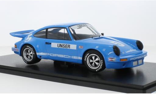 Diecast model cars Porsche 911 RSR Carrera 3.0 No.5 IROC Daytona 1974 1/18 Werk83
