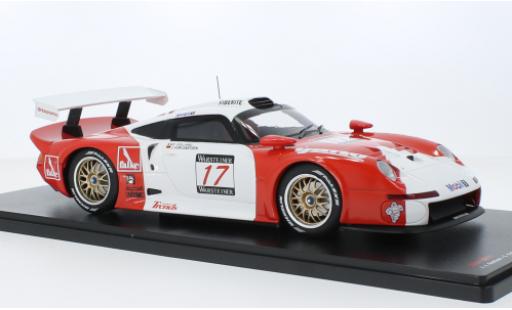 Diecast model cars Porsche 911 GT1 No.17 FIA GT Spa 1996 1/18 Werk83
