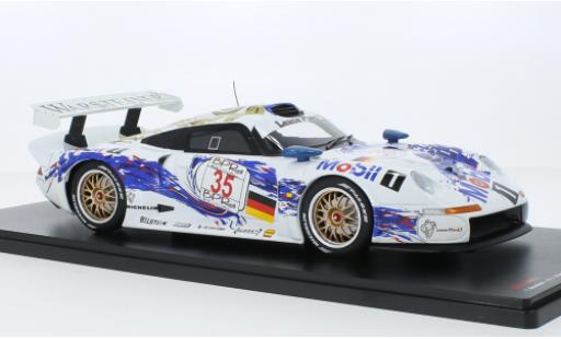 Diecast model cars Porsche 911 GT1 No.35 AG 4h Spa 1996 1/18 Werk83