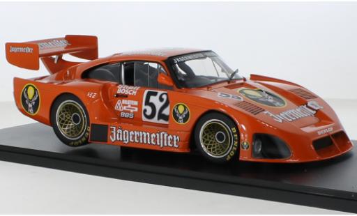 Diecast model cars Porsche 935 1981 K4 No.52 Kremer Racing J&Atilde;&curren;germeister DRM Bergischer L&Atilde;&para;we Zolder 1/18 Werk83
