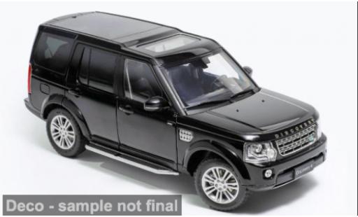 Diecast model cars Land Rover Range Rover Base Discovery 4 black 2009 1/18 WhelArt