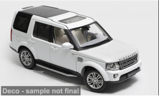 Diecast model cars Land Rover Range Rover Base Discovery 4 white 2009 1/18 WhelArt