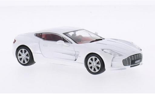 Diecast model cars Aston Martin One-77 coupe metallic white 2010 1/43 WhiteBox