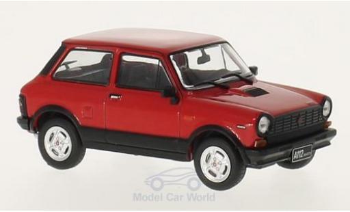 Diecast model cars Autobianchi A112 abarth red/black 1979 1/43 WhiteBox