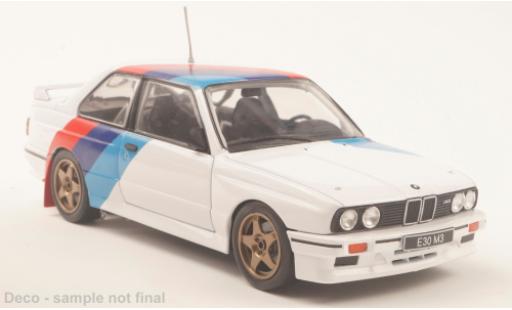 Diecast model cars Bmw M3 coupe (E30) white/Dekor 1989 1/24 WhiteBox