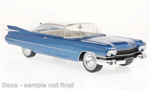 Diecast model cars Cadillac Eldorado Coupe blue/white 1959 1/24 WhiteBox