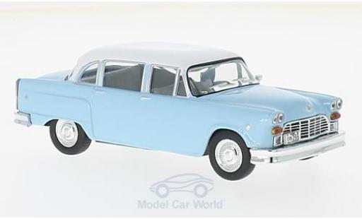 Diecast model cars Checker Marathon berline 327 blue/white 1964 1/43 WhiteBox