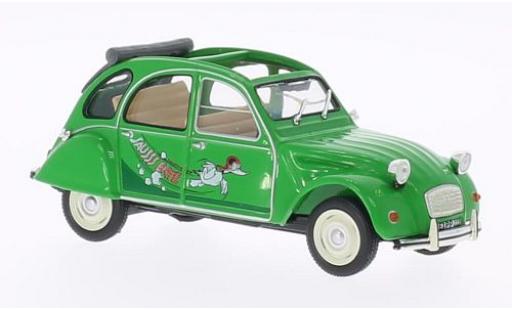 Diecast model cars Citroen 2CV Berline Sausss Ente 1987 1/43 WhiteBox