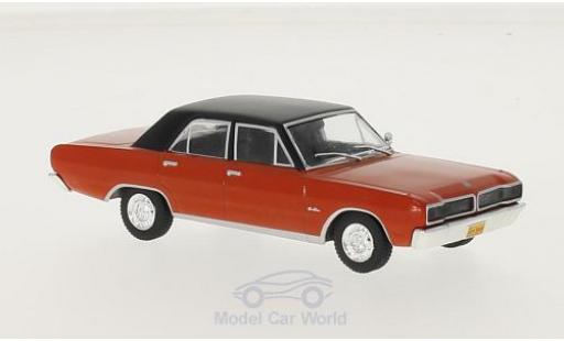 Diecast model cars Dodge Charger R/T red/black 1975 1/43 WhiteBox