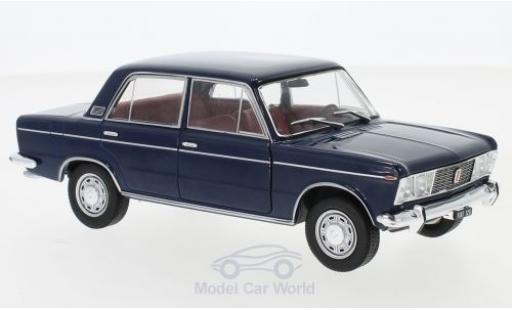 Diecast model cars Fiat 125 Special blue 1970 1/24 WhiteBox