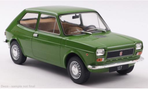 Diecast model cars Fiat 127 Berlina green 1971 1/24 WhiteBox