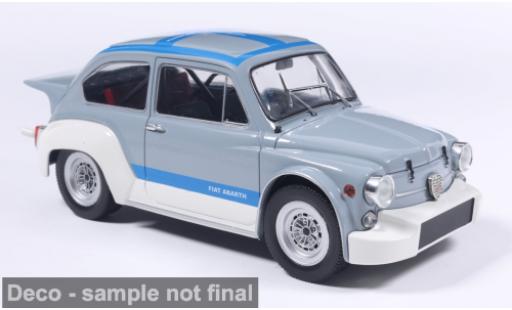 Diecast model cars Fiat Abarth 1000 Berlina Corsa Gr.2 grey/blue 1970 1/24 WhiteBox