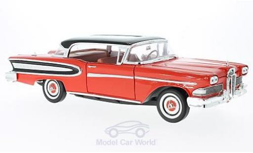 Diecast model cars Ford Edsel Citation red/black 1960 1/18 WhiteBox
