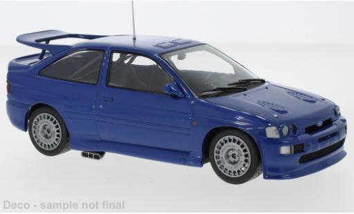 Diecast model cars Ford Escort Cosworth RS metallic blue 1993 1/24 WhiteBox