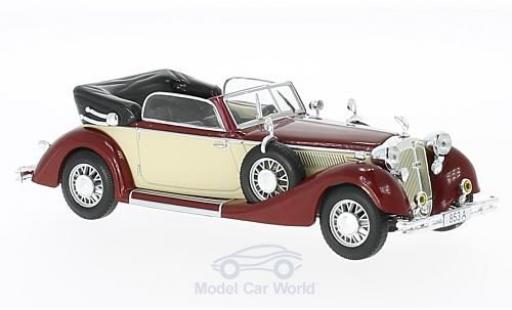 Diecast model cars Horch 853 853A A Convertible red/beige 1938 1/43 WhiteBox