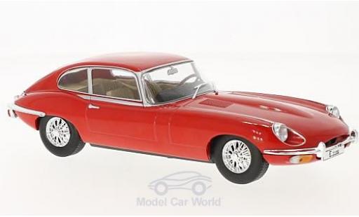 Diecast model cars Jaguar E-Type Base red 1962 1/24 WhiteBox