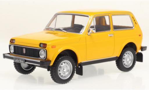 Diecast model cars Lada Niva Base orange 1/24 WhiteBox