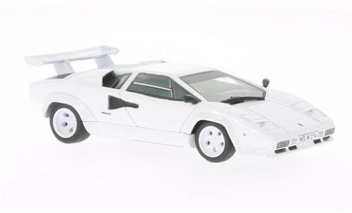 Diecast model cars Lamborghini Countach LP 400 LP400 S white 1978 1/43 WhiteBox