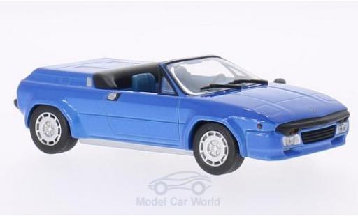 Diecast model cars Lamborghini Jalpa Spyder Prototipo metallic blue 1987 1/43 WhiteBox
