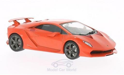 Diecast model cars Lamborghini Sesto Elemento Base red 2010 1/43 WhiteBox