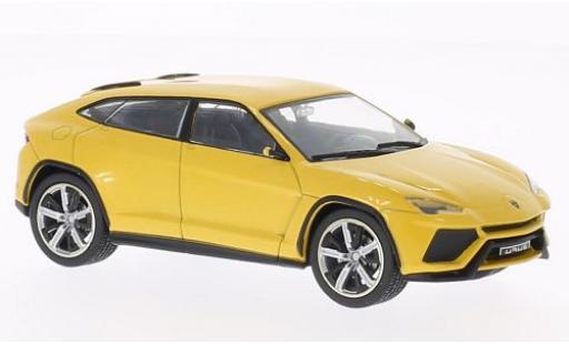 Diecast model cars Lamborghini Urus Concept metallic yellow 2012 1/43 WhiteBox