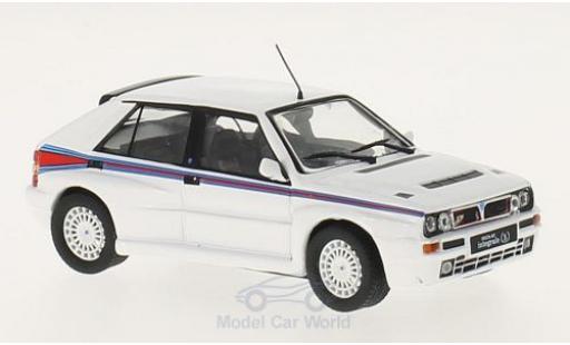 Diecast model cars Lancia Delta HF Integrale Martini white/Dekor 1992 1/43 WhiteBox