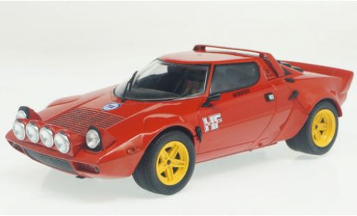 Diecast model cars Lancia Stratos HF red 1975 1/24 WhiteBox