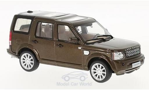 Diecast model cars Land Rover Discovery Base 4 metallic brown 2010 1/43 WhiteBox