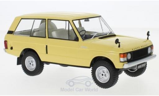 Diecast model cars Land Rover Range Rover Classic 3.5 V8 beige 1972 1/24 WhiteBox