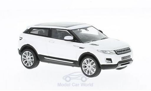 Diecast model cars Land Rover Range Rover Coupe Evoque white 2011 1/43 WhiteBox