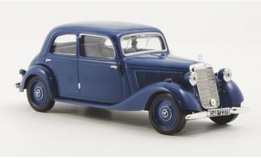 Diecast model cars Mercedes 170 Base V (W136) blue 1949 sans Vitrine 1/43 WhiteBox