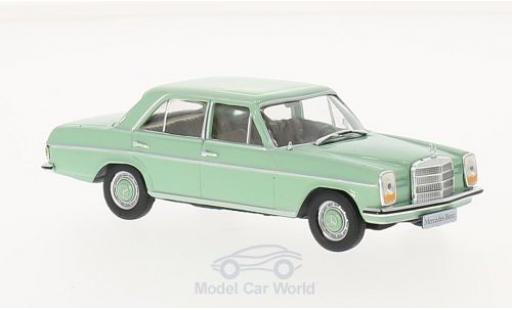 Diecast model cars Mercedes 200 Base /8 (W115) green 1968 1/43 WhiteBox