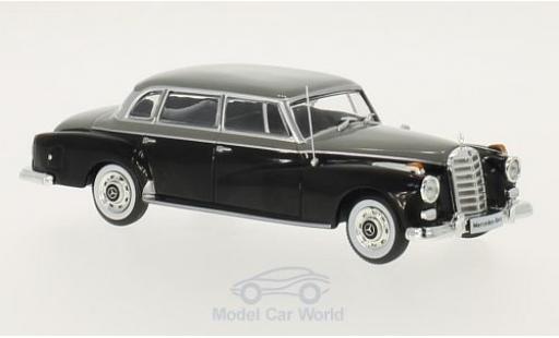 Diecast model cars Mercedes 300 Base d (W189) black/grey 1957 1/43 WhiteBox
