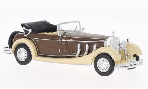 Diecast model cars Mercedes SS Base beige/brown 1933 1/43 WhiteBox