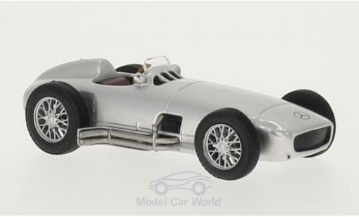 Diecast model cars Mercedes W 196 Base grey 1954 1/43 WhiteBox