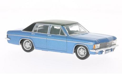 Diecast model cars Opel Admiral B metallic blue/black 1969 1/43 WhiteBox