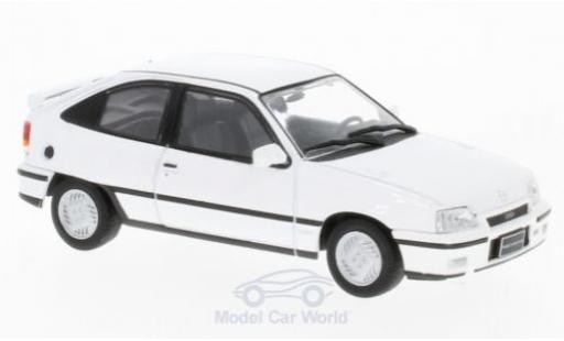 Diecast model cars Opel Kadett E GSi E white 1986 1/43 WhiteBox