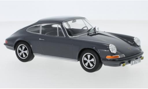 Diecast model cars Porsche 911 S S grey 1968 1/24 WhiteBox