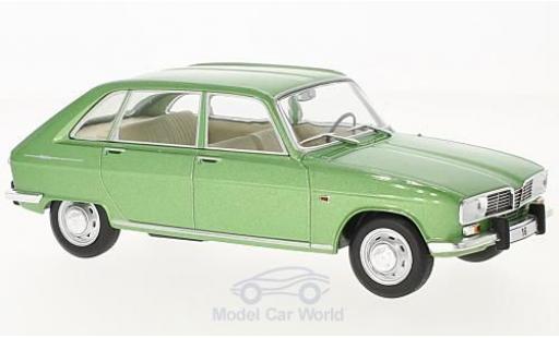 Diecast model cars Renault 16 Base metallic green 1965 1/24 WhiteBox