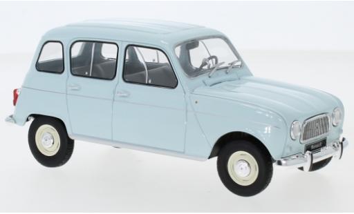 Diecast model cars Renault 4 L blue 1/24 WhiteBox