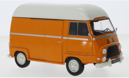 Diecast model cars Renault Estafette Base orange/white 1/24 WhiteBox