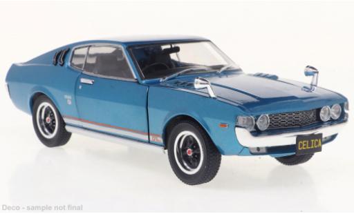 Diecast model cars Toyota Celica LB 2000 GT metallise turquoise RHD 1973 1/24 WhiteBox