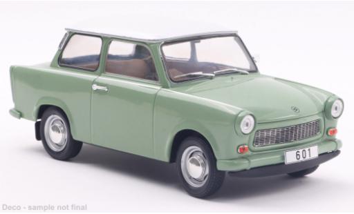 Diecast model cars Trabant 601 Base green 1965 1/24 WhiteBox
