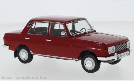 Diecast model cars Wartburg 353 Base red 1/24 WhiteBox